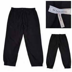 💄 BCBGeneration Black Jogger Style Pants – Size L